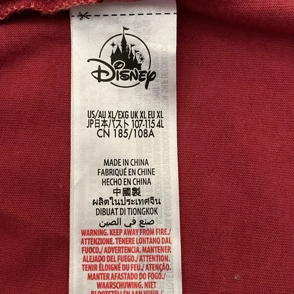 Disney Minnie Mouse Scoop Neck Tee-Shirt T-shirt - Picture 6 of 8